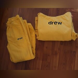 Drew House Justin Bieber Yellow Sweatsuit